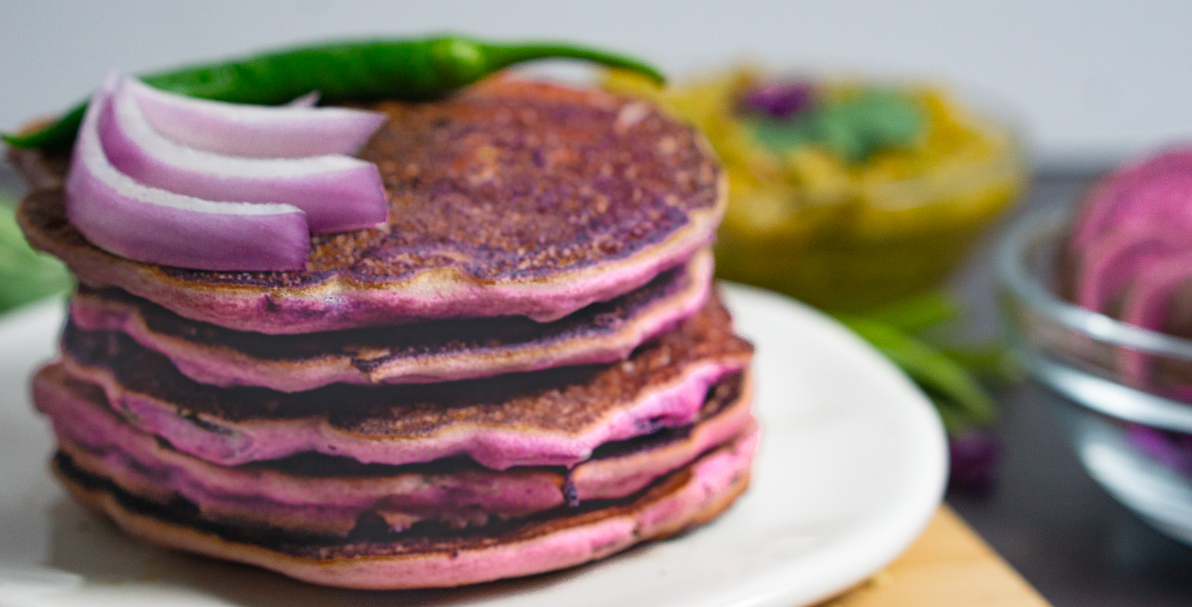 Deliciously Different: Purple Potato Pancakes Recipe